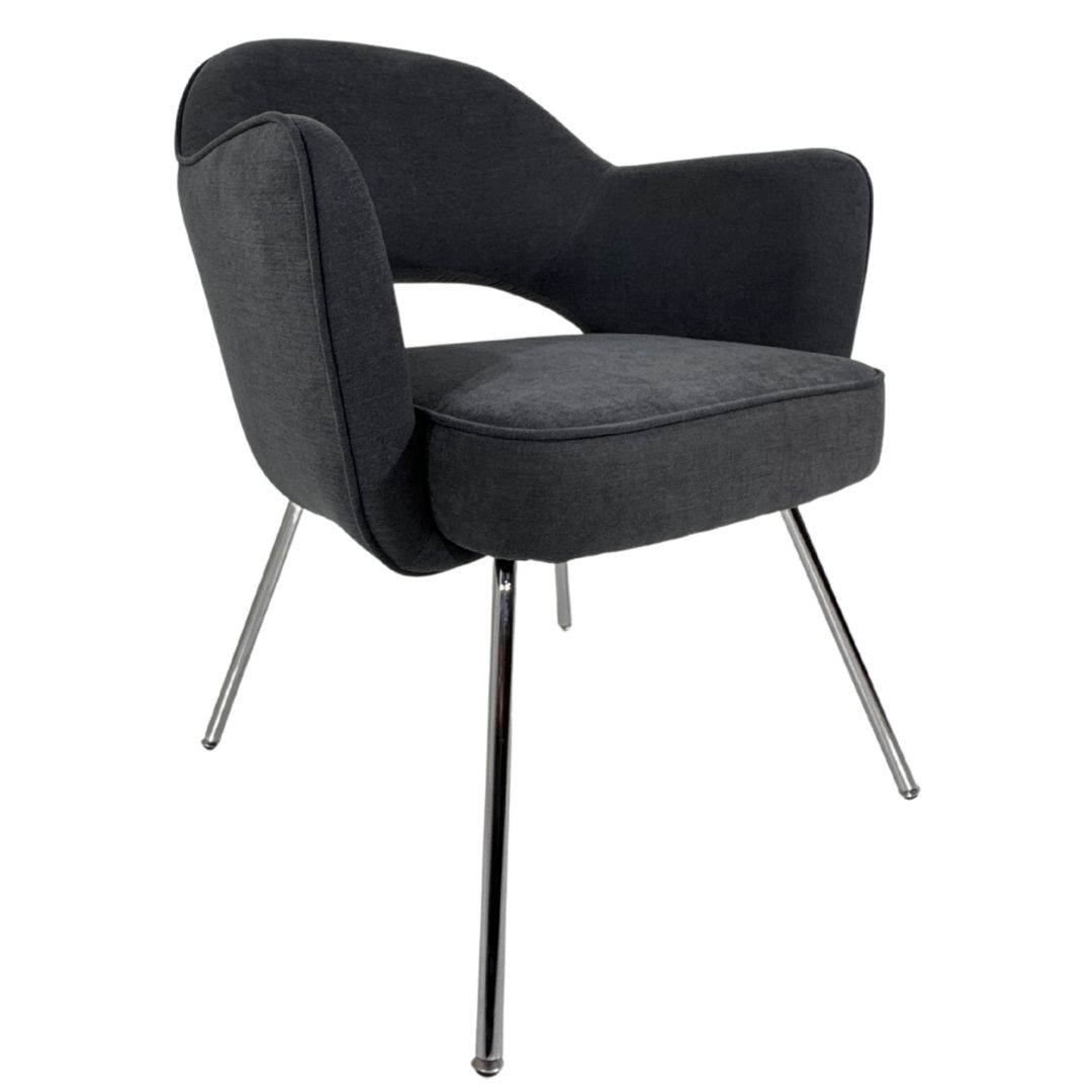SILLON FIJO CROUSE GRIS