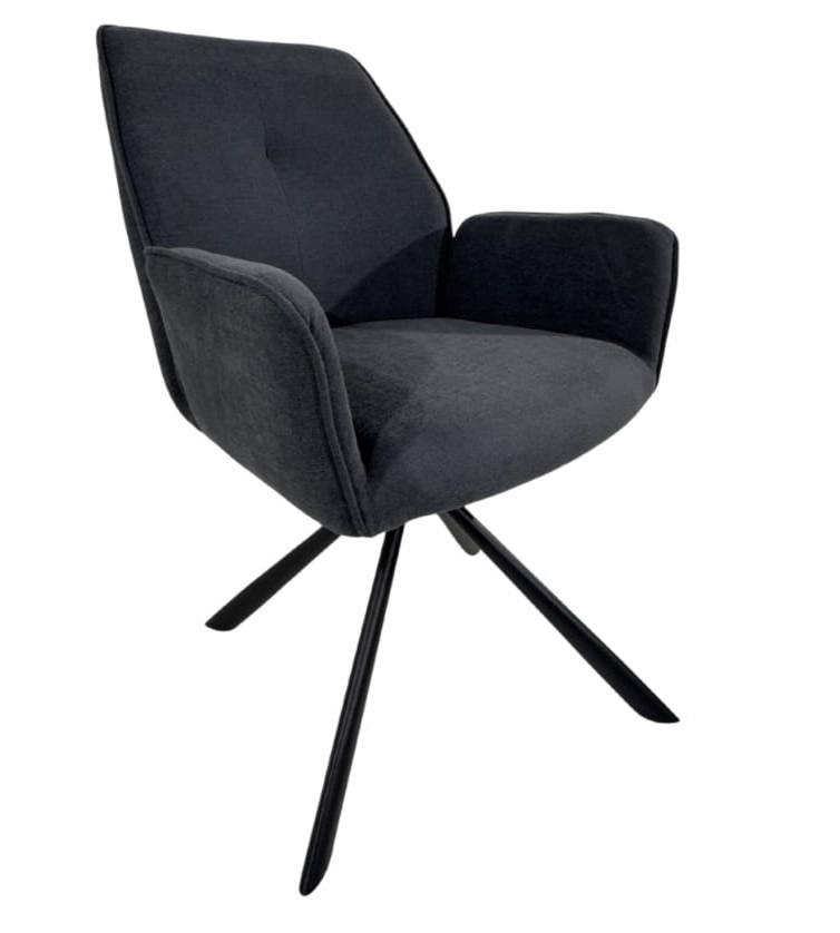 SILLON GIRATORIO FRENCH GRIS