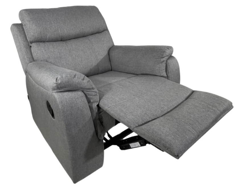 SILLON LEIGE 1 CUERPO GRIS CLARO