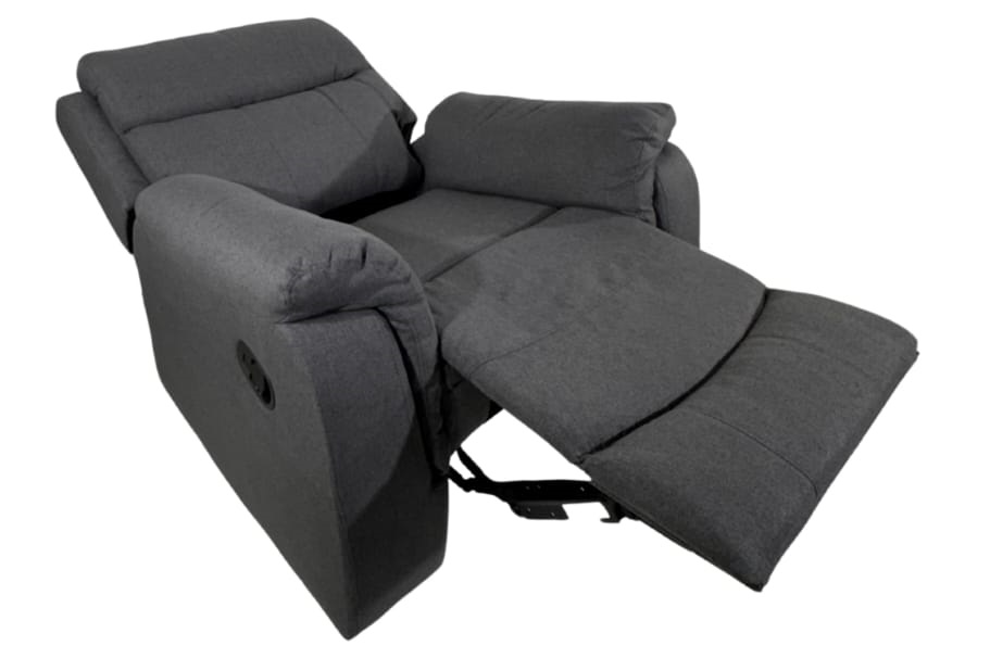 SILLON LEIGE 1 CUERPO GRIS OSCURO