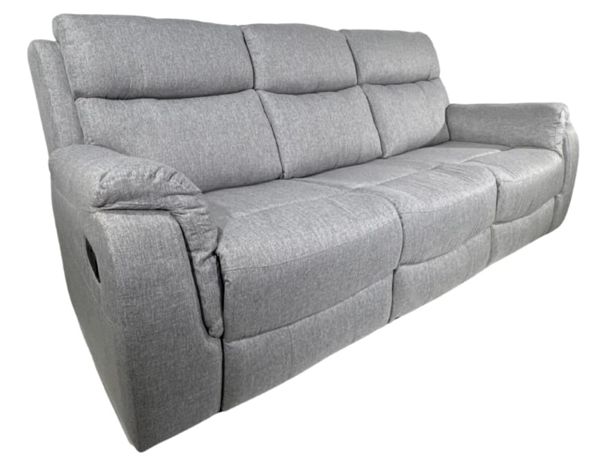 SILLON LEIGE 3 CUERPOS GRIS CLARO